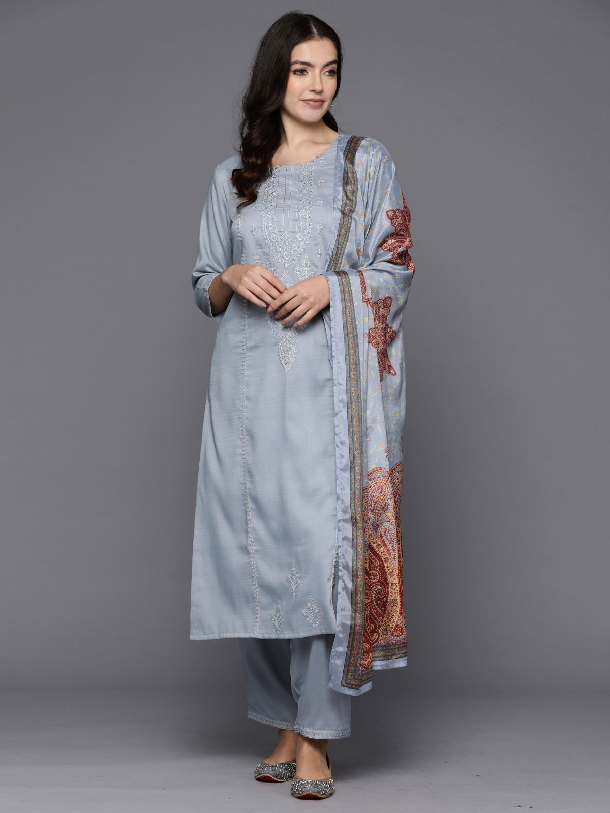 2418 Indo Era Silk Kurti With Bottom Dupatta Wholesale market In Surat With Price